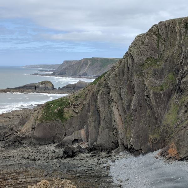 VS climbing in North Cornwall